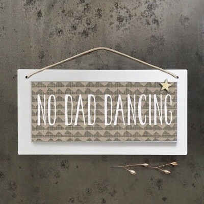 No dad dancing