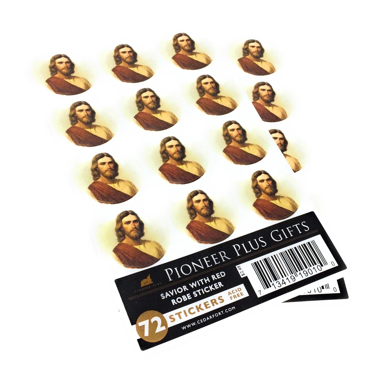 Head of Christ Stickers Mini