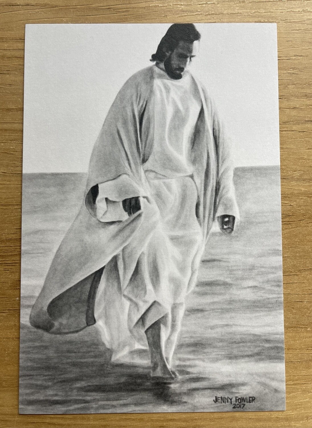 Walking grace Print 4&quot;x 6&quot; by Jenny Fowler