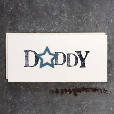 Word card-Daddy