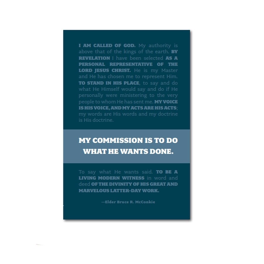 Missionary Commission Softcover Journal