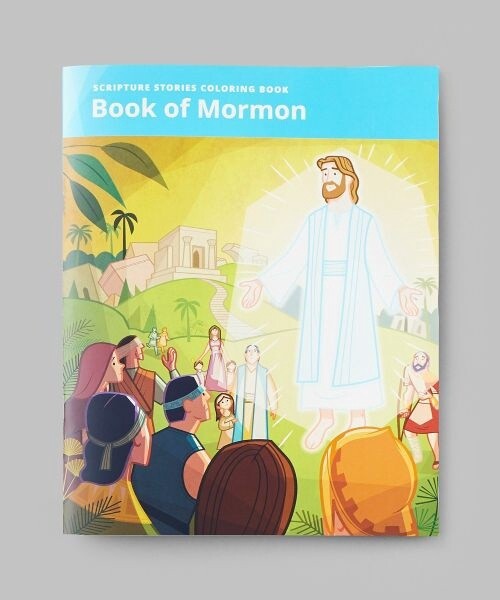 Scripture Stories Coloring Book: Book of Mormon