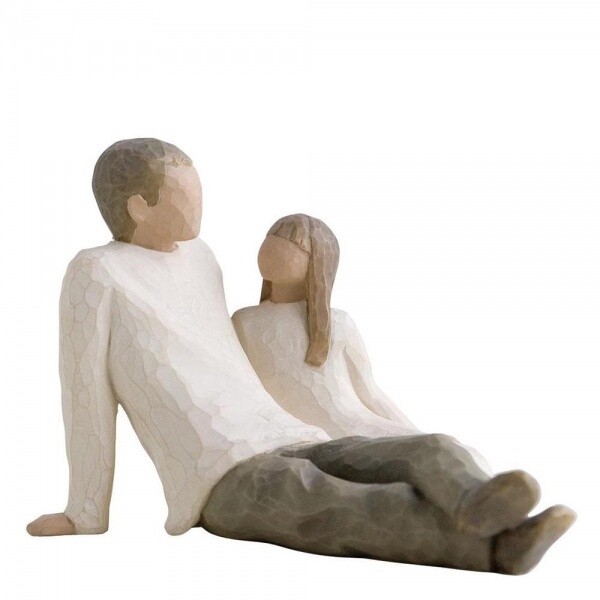 Father and Daughter Willow Tree