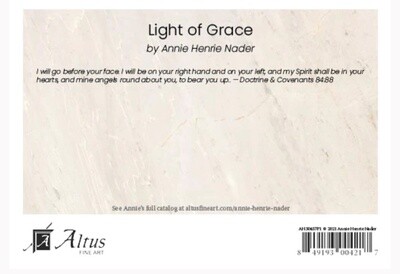 Light of Grace 5x7 LOOSE PRINT by Annie Henrie Nader