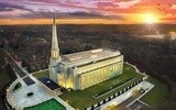 Preston Temple Arial Photo, Recommend Holder