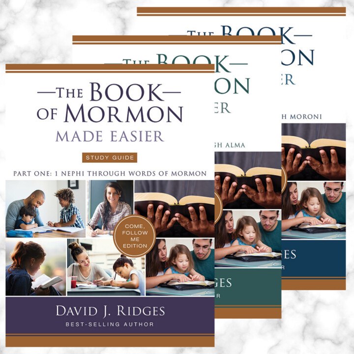 The Book of Mormon Made Easier Study Guide Parts 1, 2, and 3 : Come, Follow Me Edition