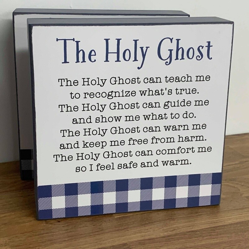 The Holy Ghost (5x5 Plaque)