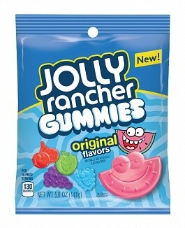 Jolly Rancher Original Gummies Peg Bag 141g (5oz)