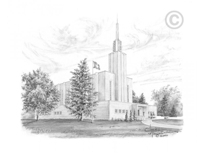 Bern Switzerland Temple - Chad Hawkins, Recommend Holder