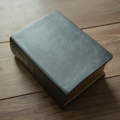 Hand-Bound Leather Quad - Pearlized Gunmetal