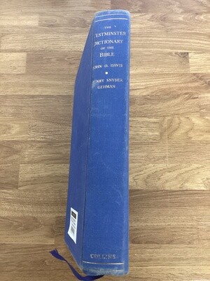***PRELOVED/SECOND HAND*** The Westminster Dictionary of the Bible. John D. Davis &amp; Henry S. Gehman