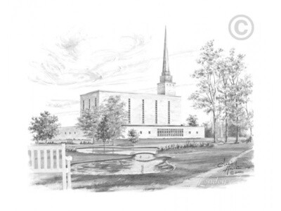 London England Temple - Chad Hawkins, Recommend Holder