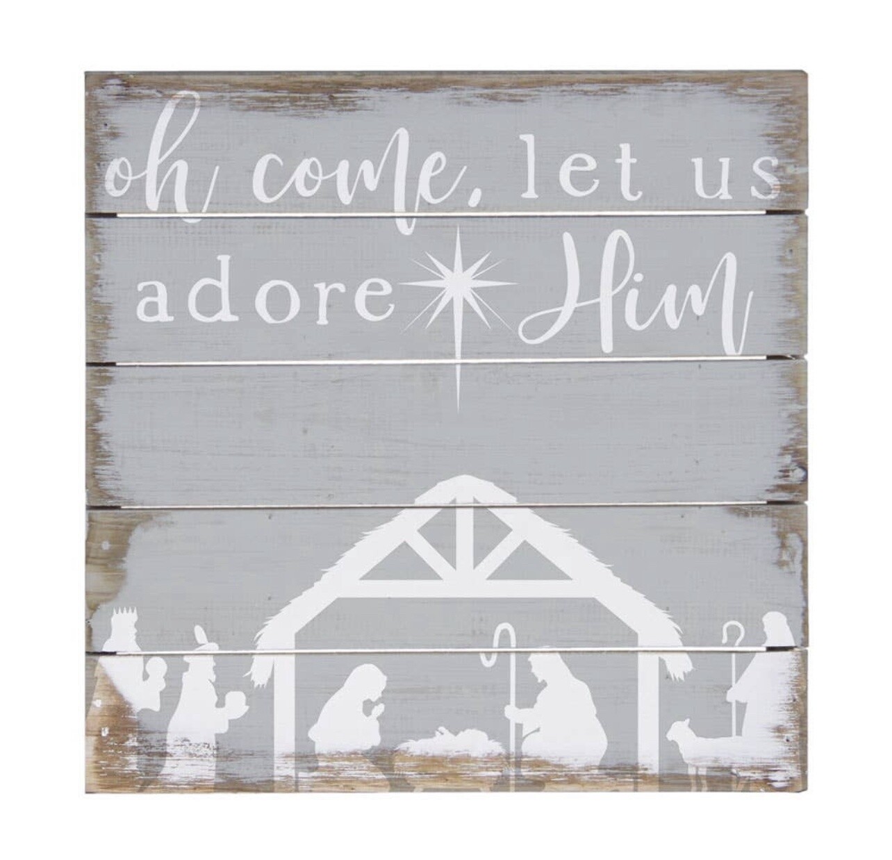 Adore Him 6&quot; x 6&quot;