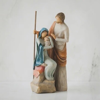 The Holy Family Figurine by Willow Tree