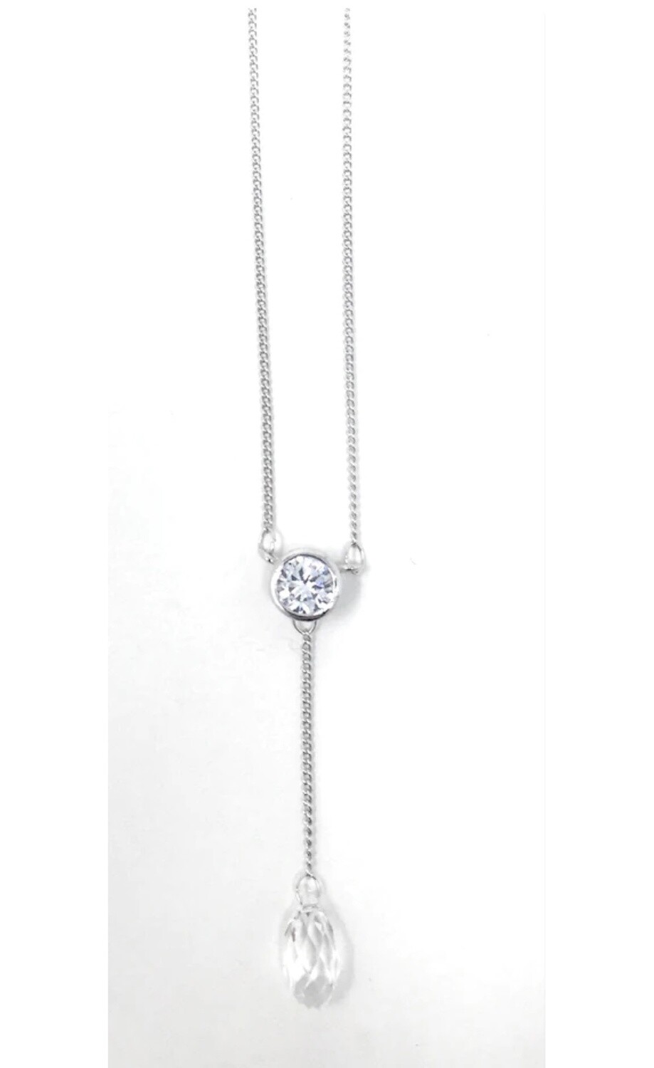 Raindrop Necklace - Swarovski Crystal