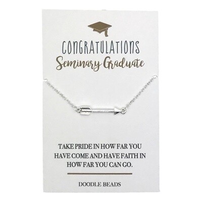 Congratulations Seminary Graduate,  Necklace