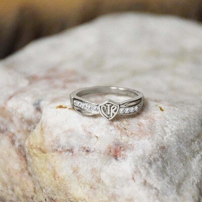#126 CTR Bow Designer Ring - Serling Silver
