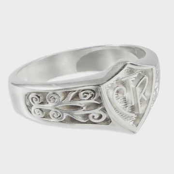 #113 CTR Legacy Ring - Sterling Silver