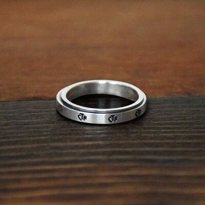 #138 CTR Mini Spinner Ring - Stainless Steel
