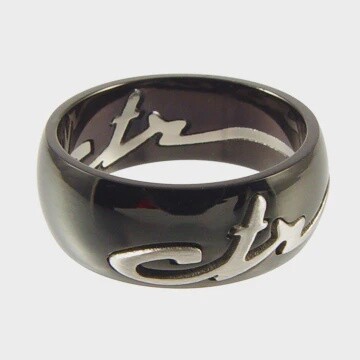 #171 CTR Signature Reverse Ring - Stainless Steel