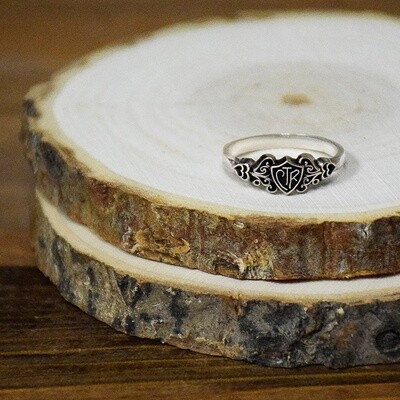 CTR FILIGREE RING - STERLING SILVER