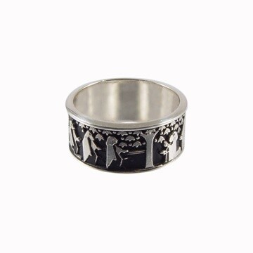 Lehi&#39;s Dream Antiqued Sterling Silver