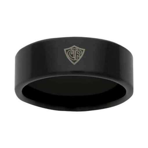 #203 Titanium Ion CTR Ring, Ring Size: 8