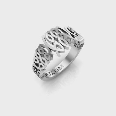 #513 CTR Celtic Graduated Ring