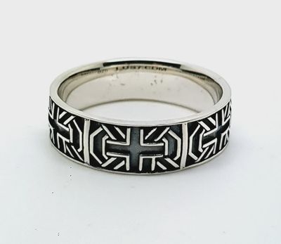 #143 CTR Union Jack Ring