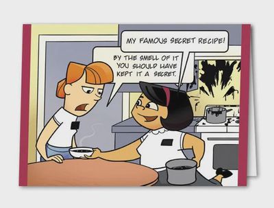 Funny Sister Greeting Card