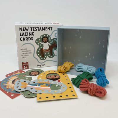 New Testament Lacing Cards