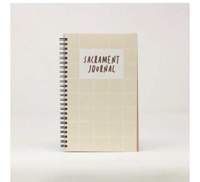 Youth Sacrament Journal