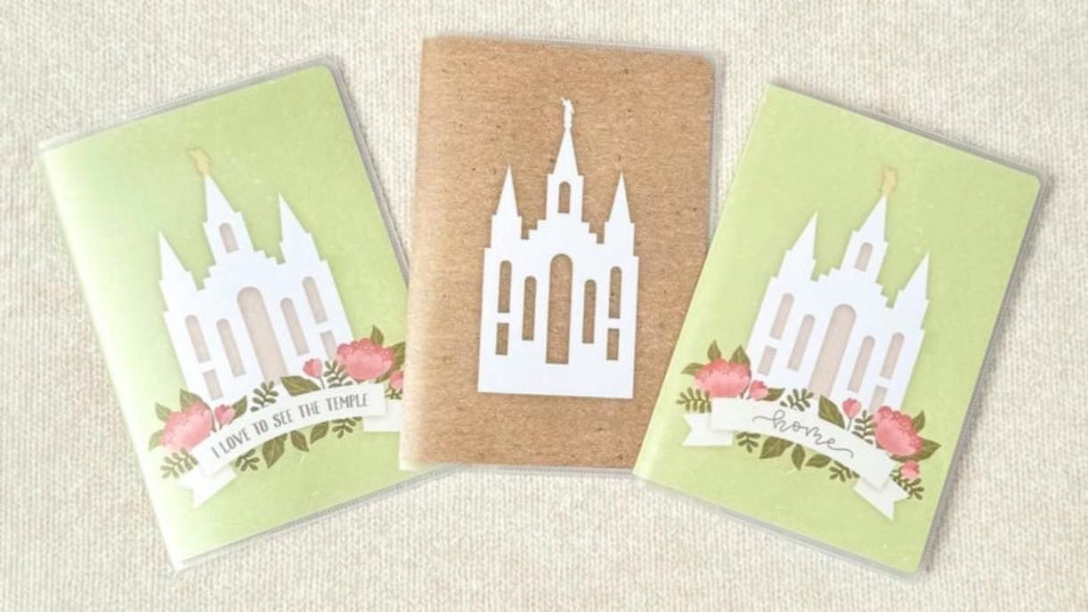 Temple Card Holder, Design: Kraft Brown