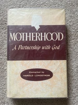 ***PRELOVED/SECOND HAND*** Motherhood, A partnership with God, Harold Lundstrom