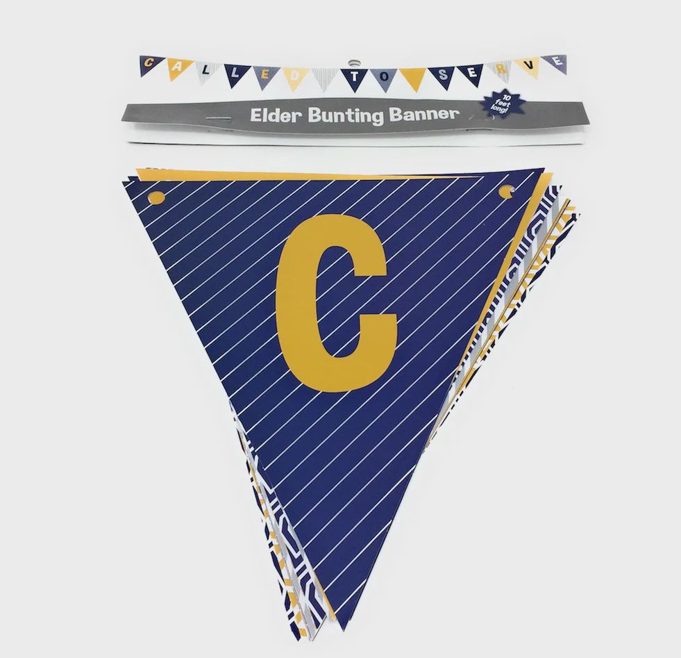 Called to Serve Bunting Banner Elder
