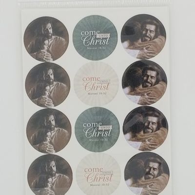 Come unto Christ stickers - Bowman Art