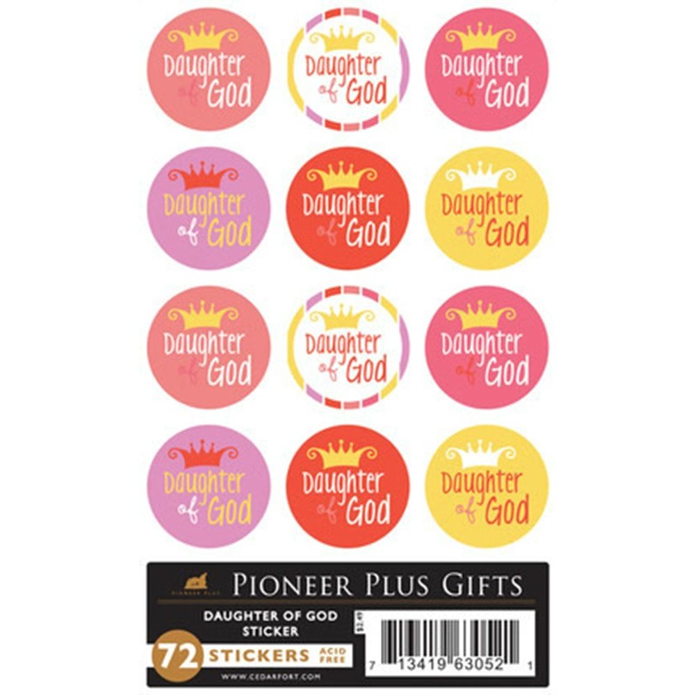 Daughter of God stickers