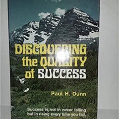 ***PRELOVED/SECOND HAND*** Discovering the quality of success, Dunn