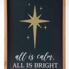 All Is Calm Wall Decor