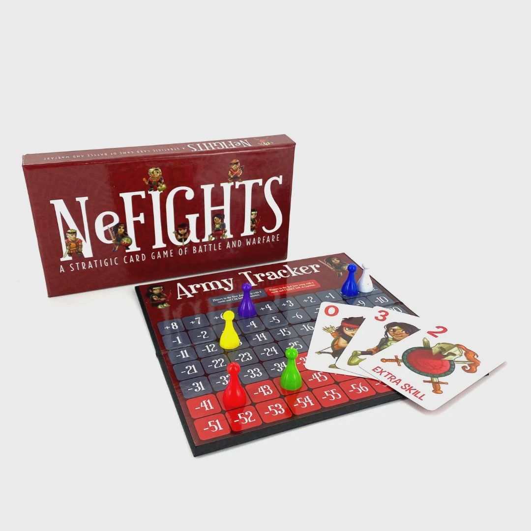 NeFights: A Strategic Card Game of Battle and Warfare