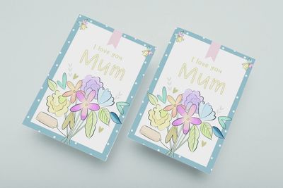 I Love You Mum, Gift Card Booklet