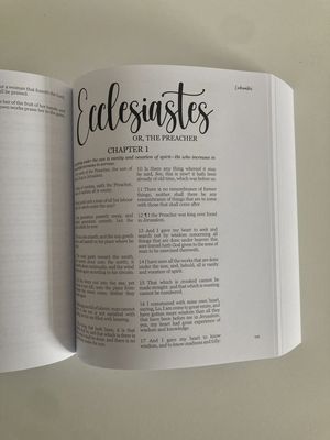 The Old Testament Journal &amp; Study Edition (Part 2)