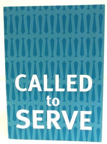 Card Called to Serve Teal Neckties