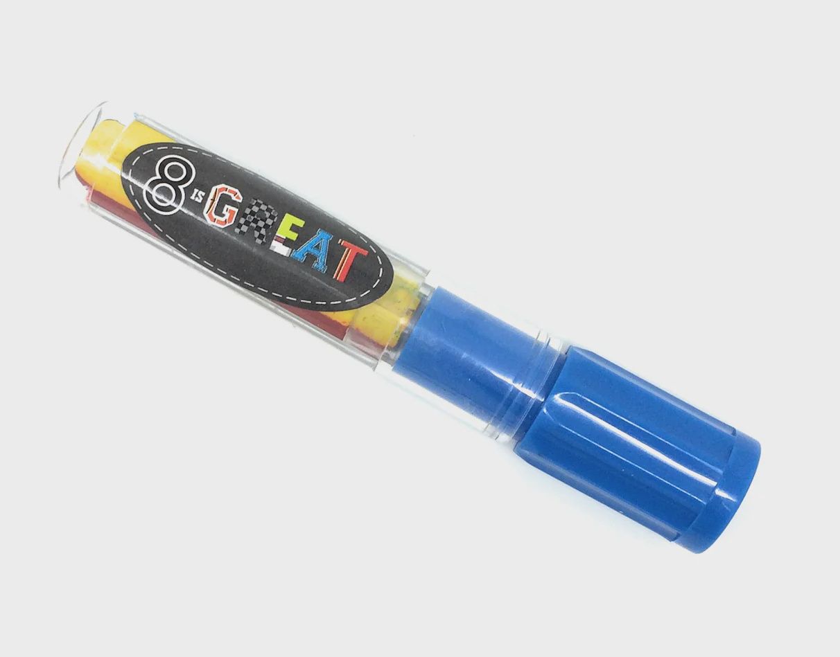 8 is Great - Crayon