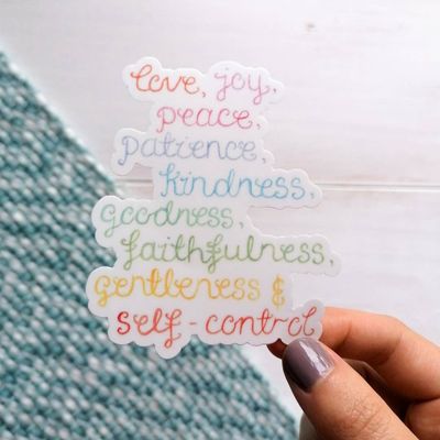 Fruit of the Spirit Vinyl Sticker - Galantines 5:22-23