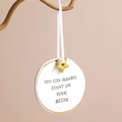 Bestie Gold Starry Hanging Decoration