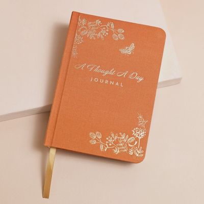 A Five Year Thought A Day Journal (Orange)