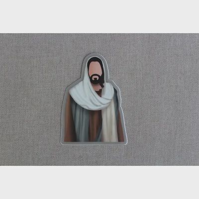 Jesus Christ Sticker, Christ Sticker, Bible Jesus Sticker