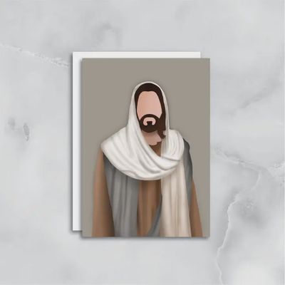 Jesus Greeting Card, Jesus Blank Card Set, Easter Jesus Card