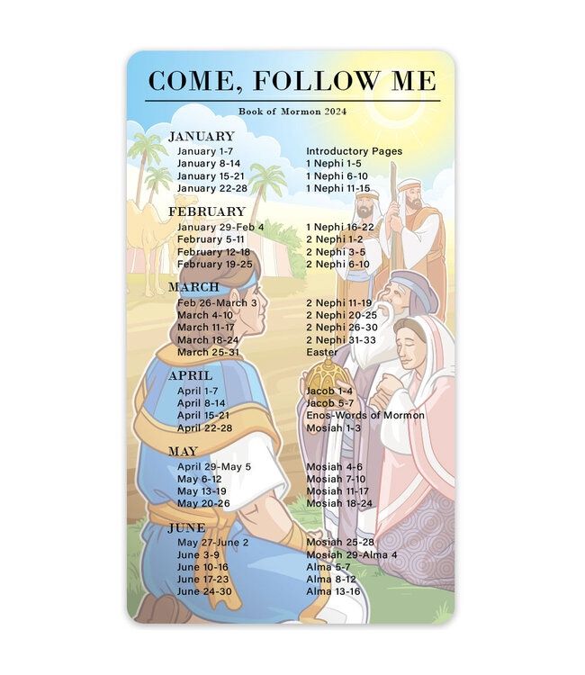 2024 Come Follow me Bookmark